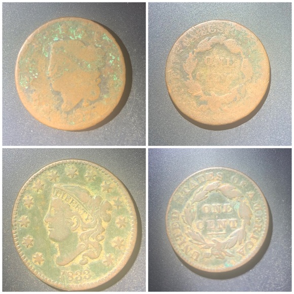 Set of 20 Old Coins 1820-1854 - Picture 2 of 15